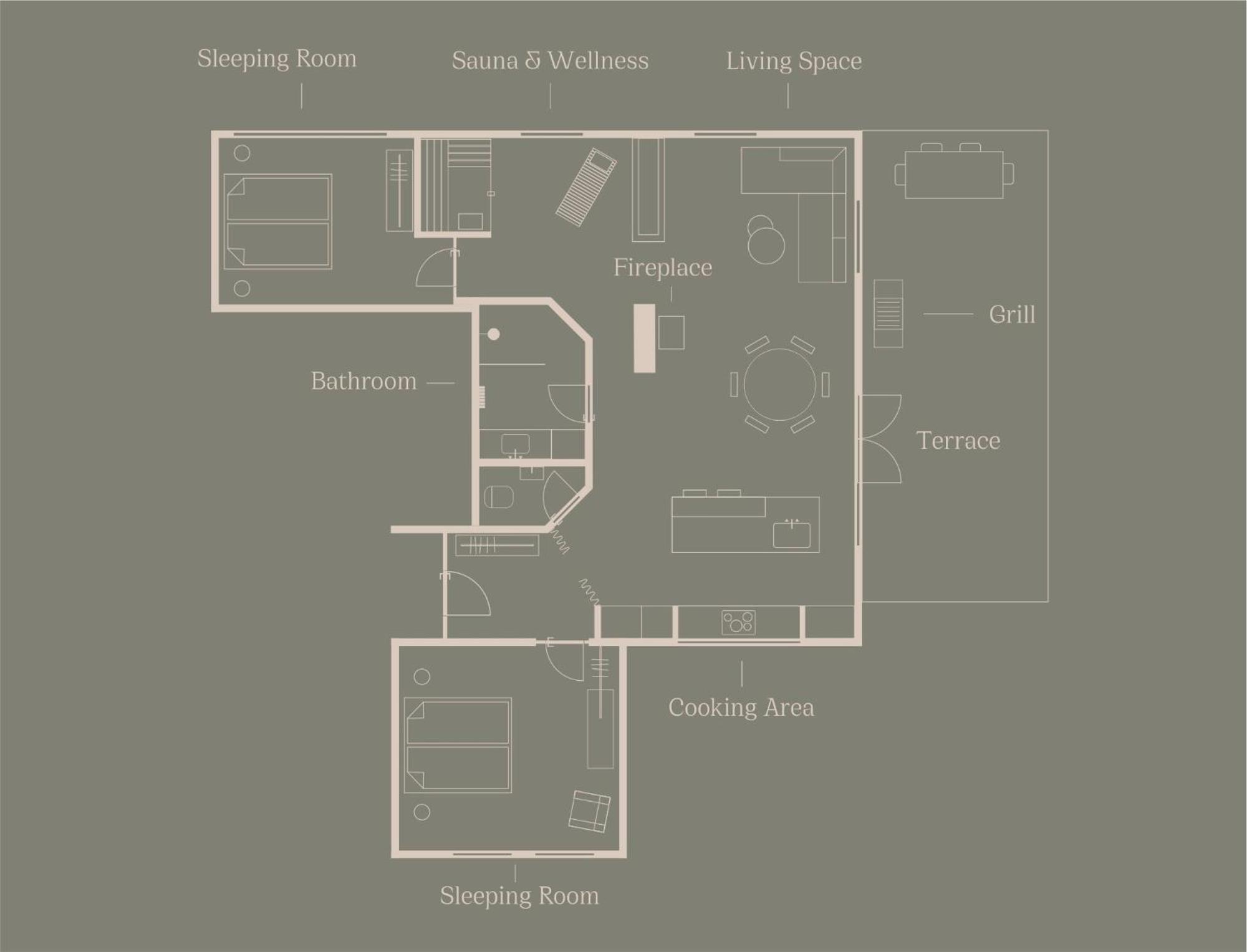 Das Muehlmann Loft Ausservillgraten Bilik gambar